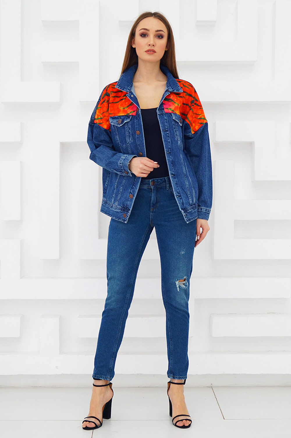 LIGVIANNI Джинсы Animal PRINT Jeans