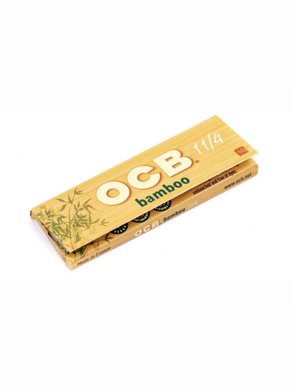 Бумага для сигарет "OCB" Bamboo 1 1/4 78мм 50л*25шт (Франция)