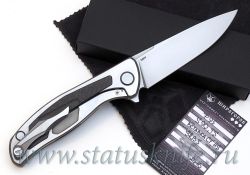 Нож Широгоров Флиппер 95 S90V накладка Карбон выборкифотография - 2