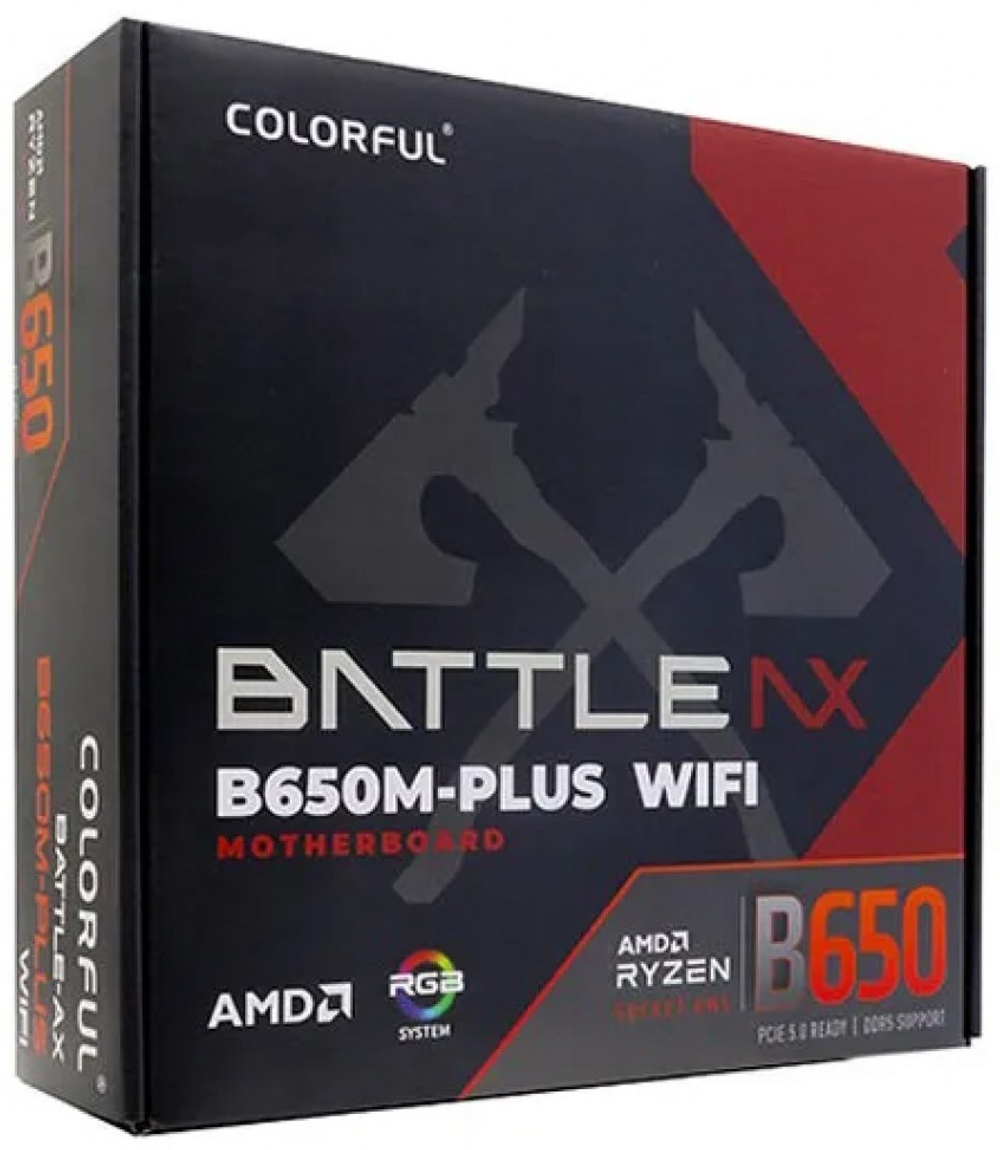 Материнская плата Colorful Colorful BATTLE-AX B650M-PLUS WIFI V15I