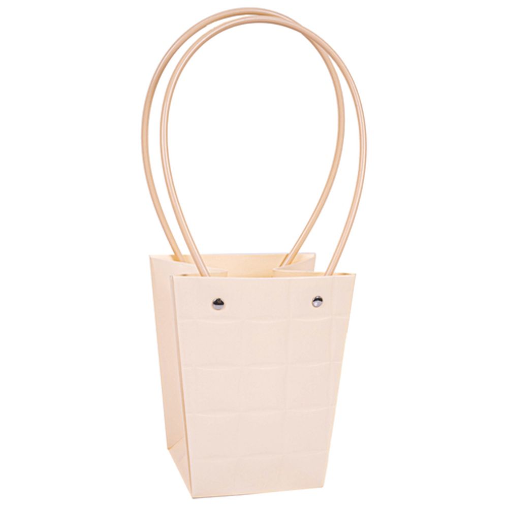 Пакет стеганый ТРАПЕЦИЯ 17*11,5*20 КРЕМ