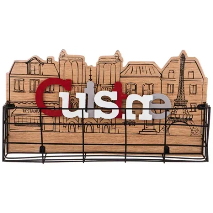 ПОДСТАВКА КОЛЛЕКЦИЯ "COFFEE & TEA TIME" 37*19,8*7,5 СМ