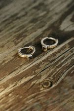 Серьги Опора с раухтопазом