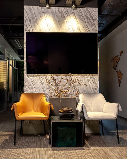 стул Aline экокожа коричневый