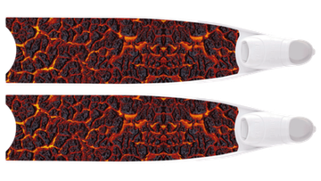 Лопасти Leaderfins Pure Carbon Lava Limited Edition