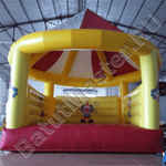 Коммерческий надувной батут "Арена цирка" с крышей