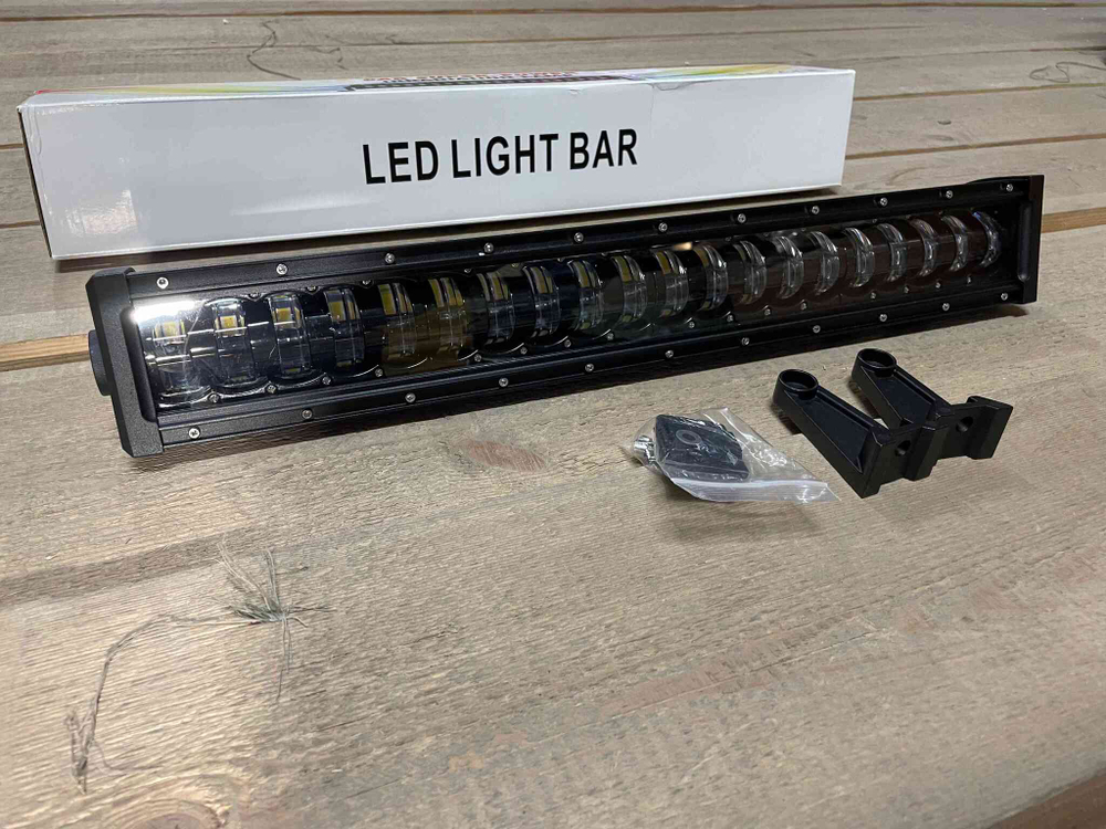 100W / Светодиодная балка, 20 LED - 100W, 54 см, белый + желтый, серия: драйвер (1 шт.) =