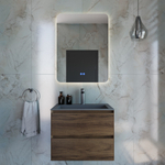 База под раковину Luka 600 подвесная, 2 выкатных ящика soft-close, С.Oak