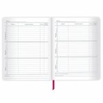 Дневник 1-11 класс 48 л., кожзам (гибкая), термотиснение, фольга, BRAUBERG, "Балерина", 106911