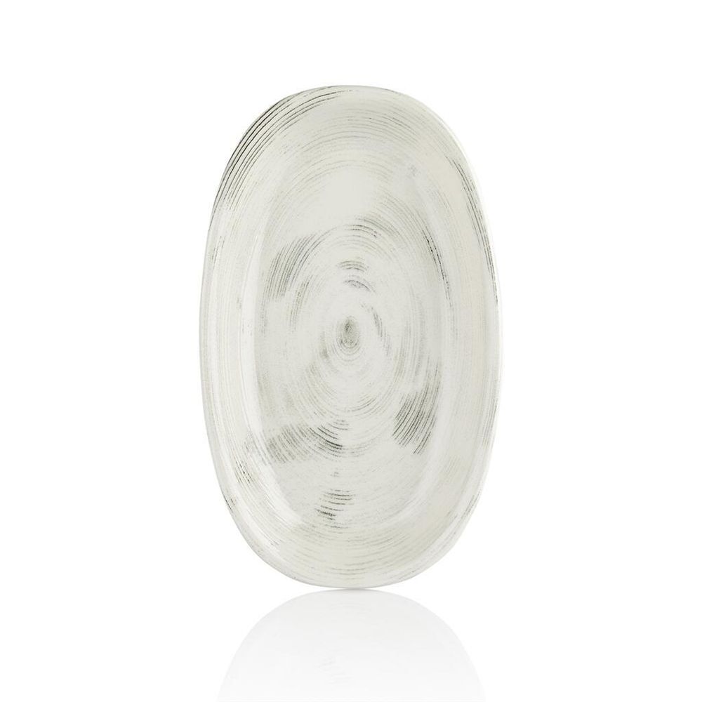 Блюдо овальное 29*17 см h3,2 см Falme Grey By Bone Innovation [6]