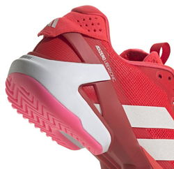 Женские Кроссовки теннисные Adidas Adizero Ubersonic 5 W - красный