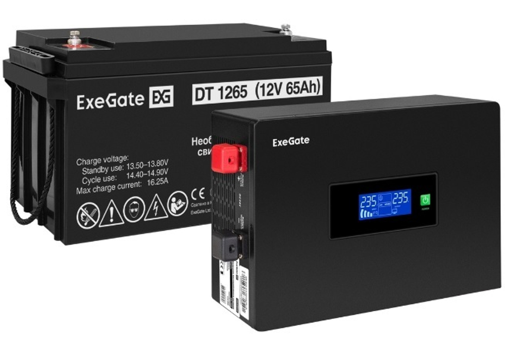 Комплект  Exegate IdealSine SR-1000.LCD.2SH