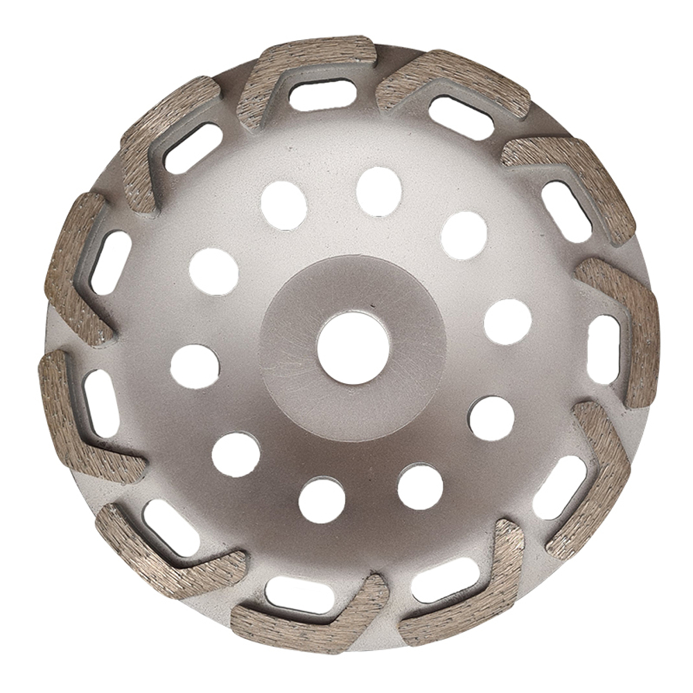 Чашка алмазная Бумеранг 125*22.2 мм