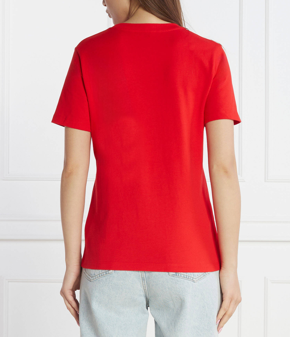 Футболка REG CREST C-NK TEE SS Tommy Hilfiger - красный(WW0WW41058)