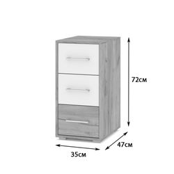 Комод 350 "Оливия" О62, ЛДСП, Модериум, г. Ижевск