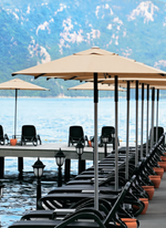 Зонт профессиональный 2.5х2.5 м Theumbrela Semsiye Evi Avocado Clips, бежевый