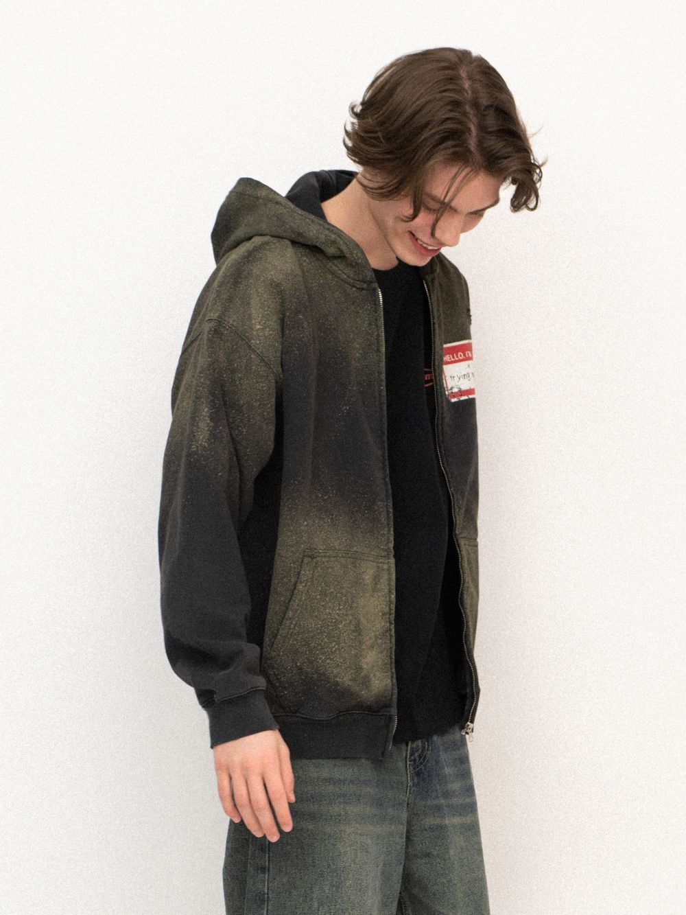 Худи Ovum Zip Burnt toast