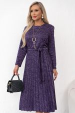Платье Рамина (баклажан) Р11-1187/3 Nikol (Акция)