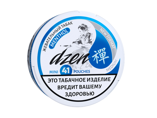 Жевательный табак DZEN MINI со вкусом MENTHOL