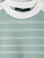 Зеленый свитшот для девочки в школу