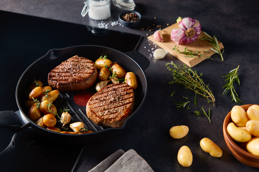 Сковорода-гриль круглая Tefal Unlimited 26 см E2294074
