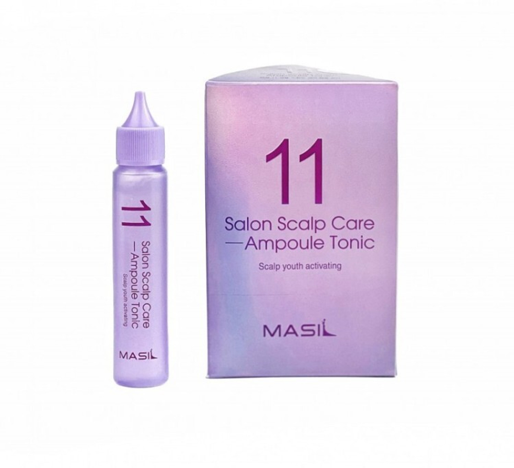 [Masil] 11 salon scalp care ampoule tonic - Тоник для ухода за кожей головы, 30 мл