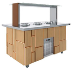 Салат-бар суповой Luxstahl Megapolis СБС-1500 Premium