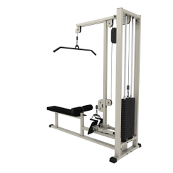 Комбинированная Тяга сверху, к поясу Серый