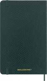 Блокнот в линейку Moleskine Soft Vegan Leather (QP616K54VBOABOX) A5 темно-зеленый в подарочной коробке