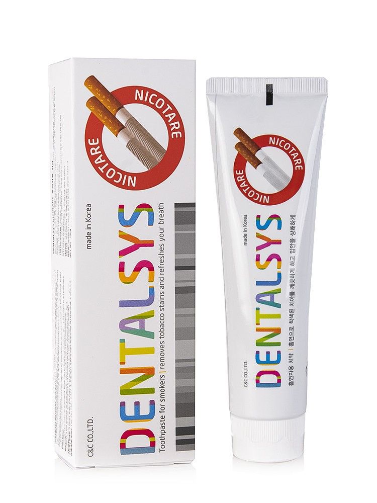 Зубная паста для курящих Dentalsys Nicotare Toothpaste 100 гр.