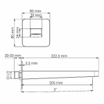 Смеситель для ванны WasserKRAFT Ems A7651.303.305.280.197.348 золото
