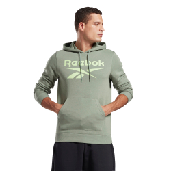 Мужская теннисная кофта Reebok Identity Big Logo Hoodie M - зеленый