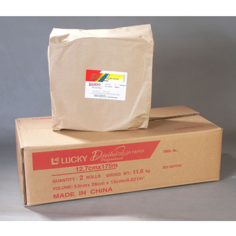 Фотобумага LUCKY FILM 254L Тисненая 25,4х86 | Lucky