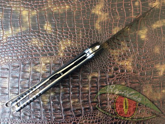 Складной нож STEELCLAW Босс черный c клинком из стали D2, рукоять G10