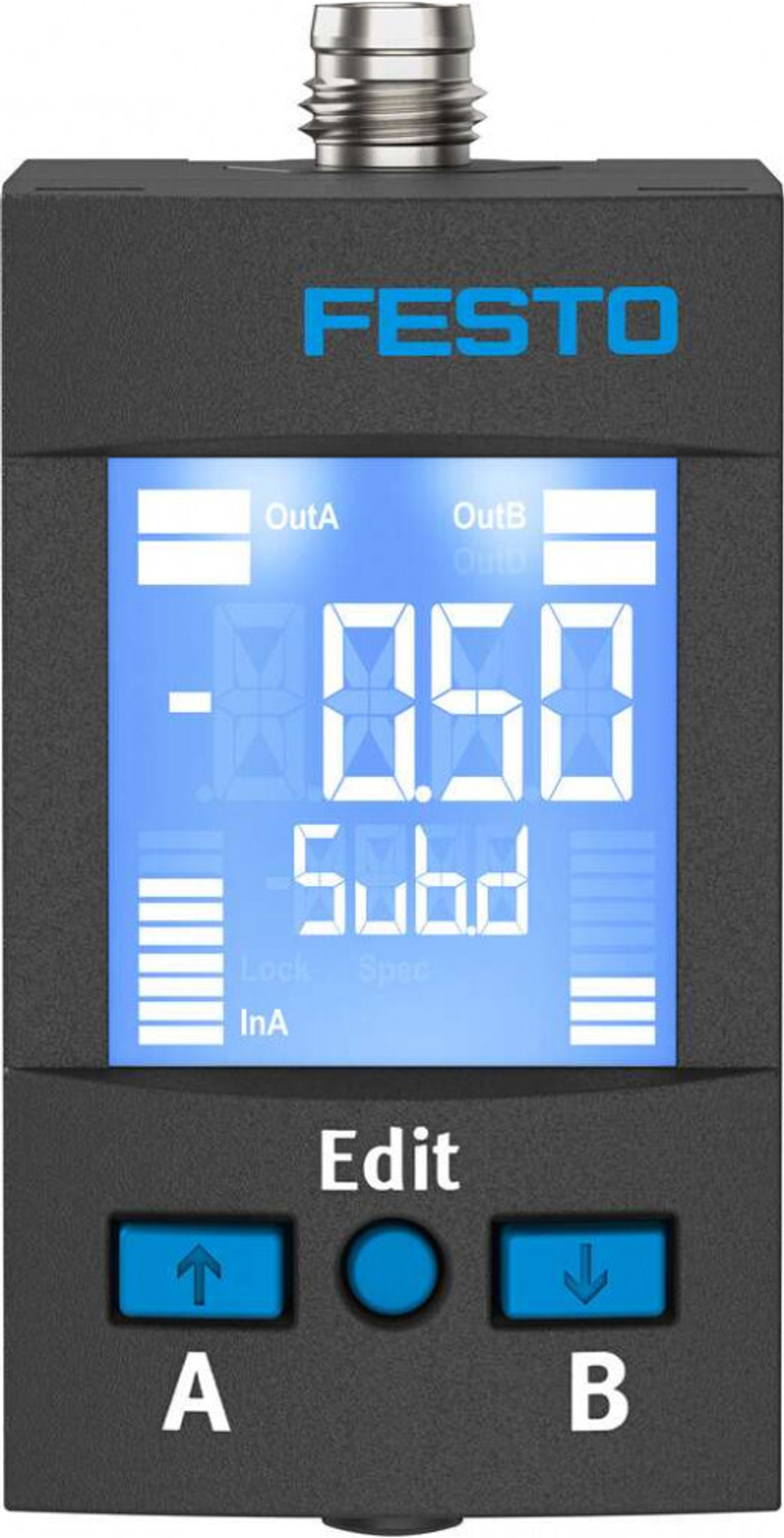 SPAU-P10R-H-Q4D-L-PNLK-PNVBA-M12D Датчик давления