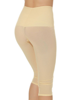 Прозрачные корсетные штаны-капри (Размер: XL) (Цвет: черный)