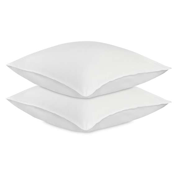 Набор наволочек из плотного сатина белого цвета из коллекции essential, 70х70 см