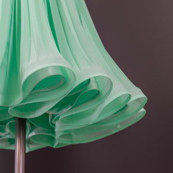 Lilia 14-01-01-Сb | Рейтинговое платье гофре для спортивных бальных танцев | Vasileva Dance