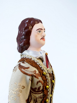 Кукла коллекционная Пётр Первый в бальном костюме