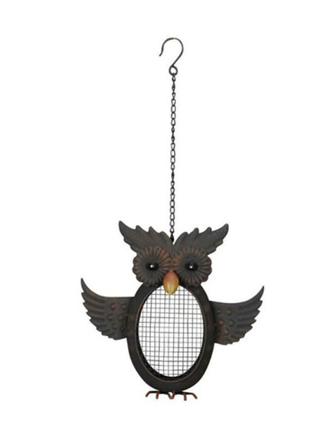 Кормушка "Сова" 26x10x23 см + 30 см подвес