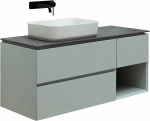Тумба с раковиной Allen Brau INFINITY 120 папирус матовый