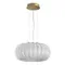 7720/36L PIKO LED SN 031 Светильник металл/стекло/прозрачный/золотой LED 36Вт 3000-6500K D400 IP20 пульт ДУ ANGELO