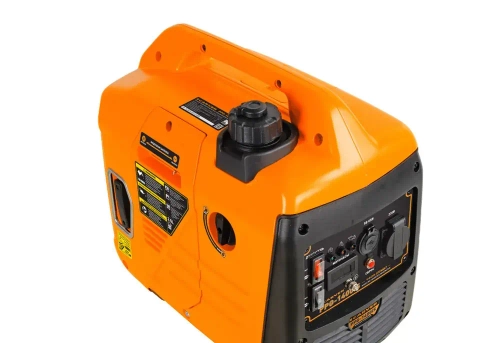 Генератор бензиновый инверторный CARVER PPG -1400IS (1,4 кВт, бак 2,5 л, ручной стартер, цифровой дисплей, порт USB 3.0 / Type-C) /бензогенератор резервный источник питания