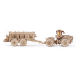 Сборная деревянная модель «Прицеп к трактору Кировец К-7М» (EWA)