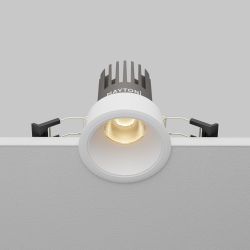 Светильник встраиваемый светодиодный Maytoni   DL123-10W-3K-W