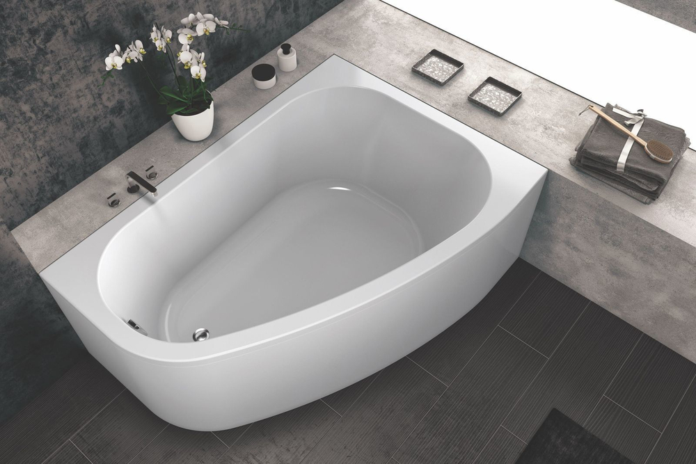 ВАННА АКРИЛОВАЯ KOLPA-SAN CHAD 170*120 левая