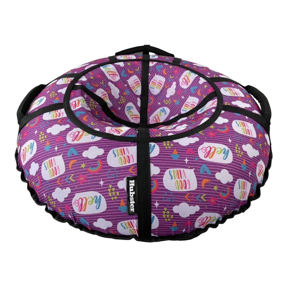 Тюбинг Hubster Люкс Pro S Позитив фиолетовый