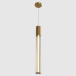 Светильник подвесной Crystal Lux LINEUP SP11W LED BRASS