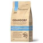 Grandorf Cat White Fish&Turkey Skin&Care для взрослых кошек с рыбой и индейкой, 2кг