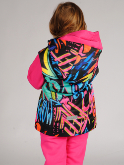 Жилет демисезонный мембрана для девочки 2-8 лет Милашка Сьюзи